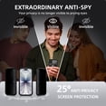 thumbnail image 2 of Funda BERFY para iPhone 17 de 6,3" transparente con MagSafe y pantalla de privacidad, 2 of 9