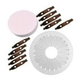 thumbnail image 2 of Kit para hacer rosetas DIY, manualidades, adornos, pasatiempos, arte, roseta de cinta profesional Diámetro 12 cm, 2 of 9