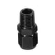 thumbnail image 2 of Adaptador de conexión de tubería de aluminio macho a hembra, conector de tubería de línea de combustible de aceite recto, accesorio de repuesto, fácil instalación, duradero AN4 a 1 4NPT, 2 of 9
