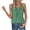 #241-Green, variant on TaTaai Ladies' Fashion Casual Solid Color V-Neck Sleeveless Pleated Tank Top Women's Lightweight Soft Polyester Blouse for Daily Party Work Vacation Spring Wear Gift