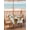 White, variant on Outdoor Tablecloth with Umbrella Hole and Zipper, Construction Truck Round Table Cloth 60 Inch Waterproof Tablecloth, Cartoon Grips and Bulldozers Turmeric Picnic Table Cover for Patio Camping