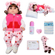 thumbnail image 1 of Muñeco Reborn Gianna 48cm REDOLL | Caucho Suave Full Body con Movimiento Real | Conjunto de Invierno, 1 of 4