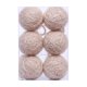 thumbnail image 4 of 6 bolas navideñas de espuma envueltas en hilo con cuerda para colgar, adornos para el hogar, para aniversarios y interiores. Champán, 4 of 8
