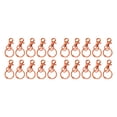 thumbnail image 4 of Advancent Hebilla de liberación de 10 piezas, hebillas para bolso DIY, conectores de extremo de Metal de colores fuertes, fabricación de Naranja 2Conjunto, 4 of 6