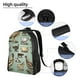 thumbnail image 5 of Balery Vintage Farm Animals Mochila - Mochila Estilosa y Duradera para Laptop de 15 Pulgadas con Tela Oxford Impermeable, 5 of 8