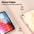 thumbnail image 3 of Decase Compatible with iPad A16 11th Generation 11 Inch 2025 Sparkle Cute Case,Glitter Cover with Sparkly Clear Back,Pencil Holder, Fits for iPad Case 10th Generation 10.9 Inch for Kids Girls,Rosegold, 3 of 7