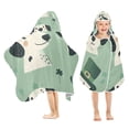 thumbnail image 2 of Dogs Hats Toddler Bath Towel Baby Kid Bath Towels Beach Towel Super Soft and Absorbent for Girl Boy, 2 of 7