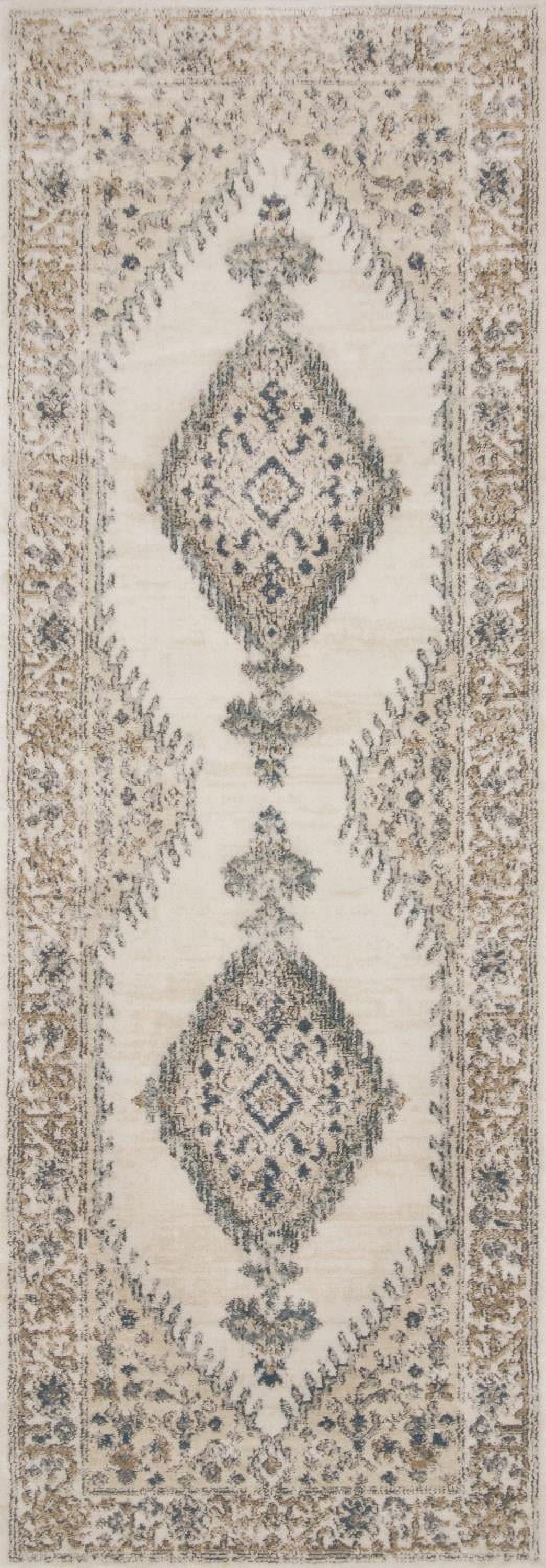 Loloi Teagan Oatmeal / Ivory 11'-6" x 15' Area Rug