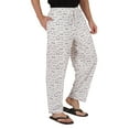 thumbnail image 3 of Inkmeso Printed Bottom Cotton Sleep Pajamas For Men's Elastic Waist Pajama Pants w/ Pockets, 3 of 7