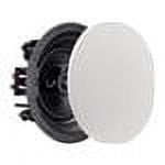 Klipsch - 6-1/2" 140-Watt Passive 2-Way In-Ceiling Speaker (Pair) - White