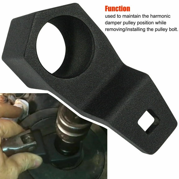 Crank Pulley Wrench Holder Tool 50mm Removal Holding Spanner Kit for Honda Acura