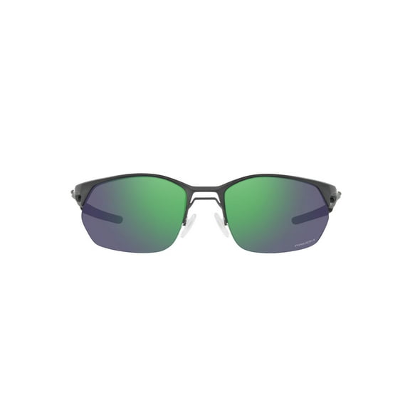 OO4145 Wire Tap 2.0 Sunglasses, Satin Light Steel/Prizm Jade, 60mm