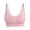 Pink, variant on Utoimkio Sports Bras for Women Ladies Traceless Comfortable Breathable No Underwire Front Buckle Breastfeeding Bra Woman Underwear