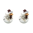 thumbnail image 4 of Maytalsory Charming Farm Yard Art Sculptures Sturdy Resin Craft For Garden Decor With Endless Fun Chicken A 2Set, 4 of 6