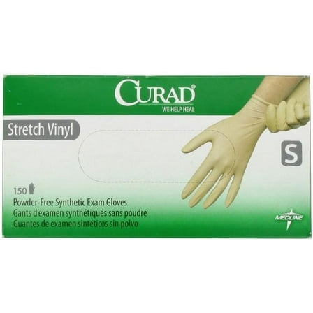 CURAD Stretch Vinyl Exam Gloves - CUR9224
