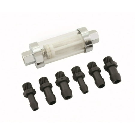 Universal Mr Gasket - Mr. Gasket 9706 Universal Clearview Fuel Filter, Allows a visual check of fuel condition By Mr Gasket