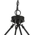 thumbnail image 5 of ACROMA  24 Light Modern Farmhouse Wagon Wheel Chandelier-UL Certified Aged Zinc, 5 of 5