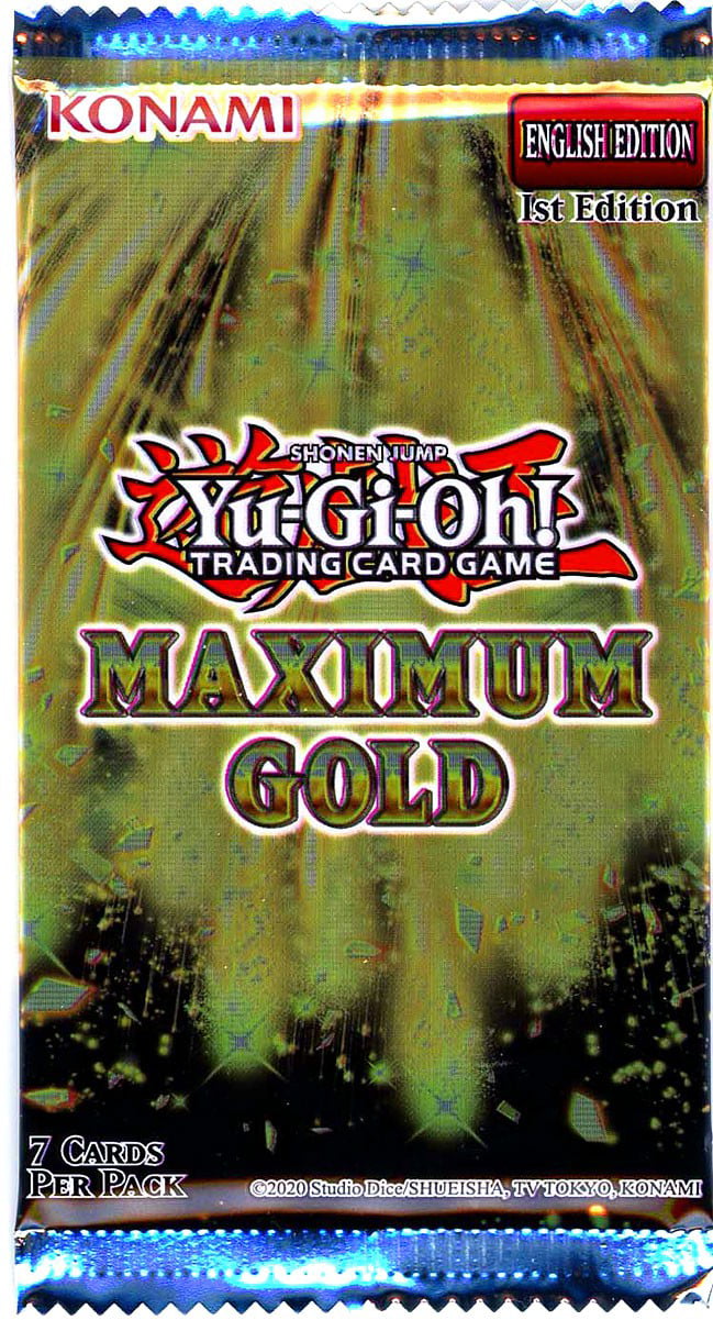 TCG Maximum Gold Box English 1st Edition Yu-Gi-Oh 