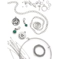 thumbnail image 2 of Cousin DIY Metal Silver Jewelry-Making Findings Starter Bulk Pack, 125 piece, 2 of 8