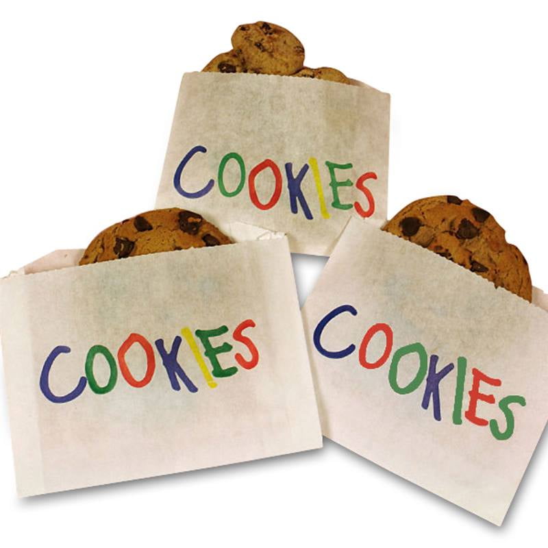 47/8" X 4 Printed Cookie Bags Quantity 2000 Width 4 7/8" by Paper