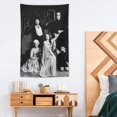 thumbnail image 4 of The Munsters Tapestry Wall Hanging, Elegant Wall Hanging Tapestries Wall Art for Bedroom Decor, Outdoor, Parties 40"x60", 4 of 7