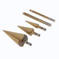 thumbnail image 3 of Kit de 6 Piezas Broca Escalonada Baoblaze HSS de acero de alta dureza, 3 of 8