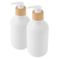 thumbnail image 4 of 2 Pcs Distributeur de Savon Salle de Bain Savon pour les Mains Distributeur de Lotion Bouteille de Savon Liquide Rechargeable, 4 of 9