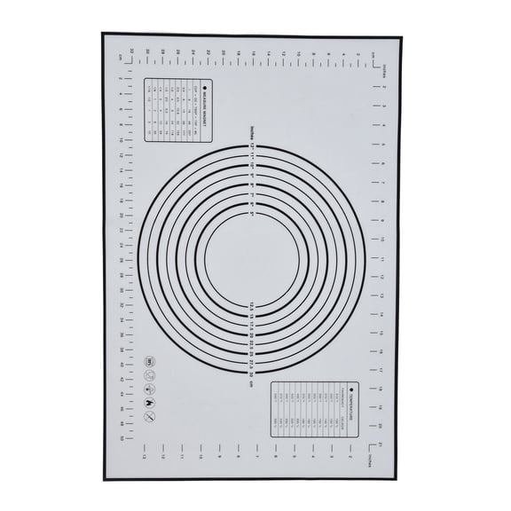 M Buder Silicone Dough Rolling Mat Fiberglass Kneading Mat 24 x 16 Inch / 60 x 40 cm Large Thickened Oven Baking Mat