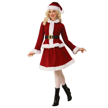 Womens Miss Claus Costume
