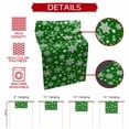 thumbnail image 6 of Winter Snowy Snowflakes Table Runner 13x70in Non-Slip Cotton Linen Table Runners, Christmas Green Dresser Scarves TableRunner for Dinner Kitchen Dining Wedding Party, 6 of 9