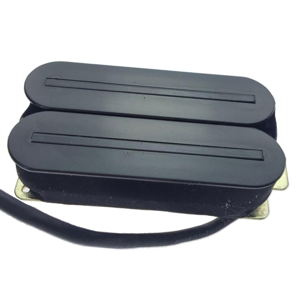 Electric Guitar Double Coil Rail Bridge Pickup 4P High-output Stringed Instrument Parts