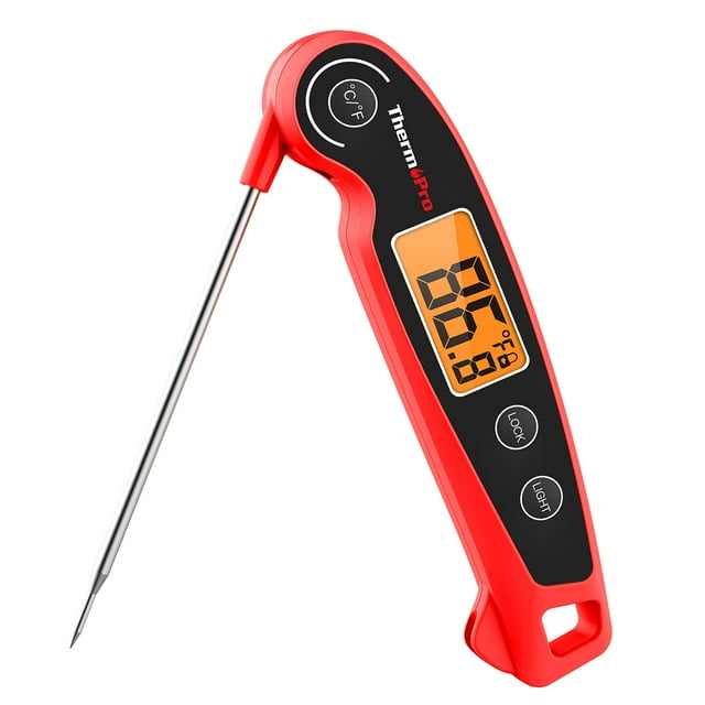 Termómetro digital para carne ThermoPro TP605, impermeable y plegable
