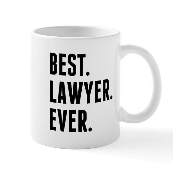 CafePress - Best Lawyer Ever Mugs - 11 oz Ceramic Mug - Novelty Coffee Tea Cup