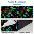 thumbnail image 4 of Decorative Washable Mat for Pet Accidents, Reusable Pad with Excellent Absorption and Grip (Plant patterns, 35"x41"), 4 of 8