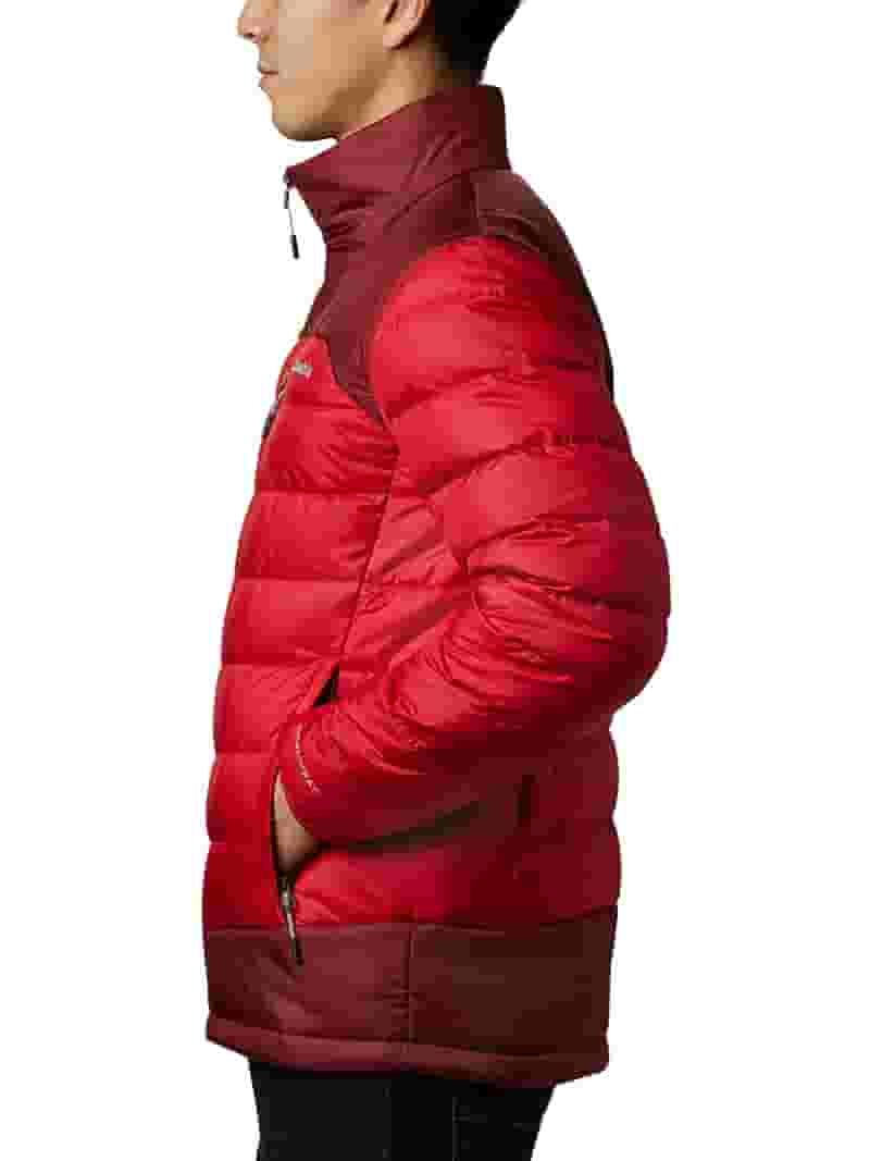 消費税無し Park Autumn Mens Columbia Down Red/Red Mountain Jacket Clothing