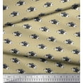 thumbnail image 3 of Soimoi Rayon Fabric Basset Hound Dog Fabric Prints by Yard 42 Inch Wide, 3 of 3