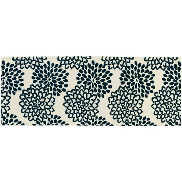 Jellybean SS-PL001J 21 x 54 in. Midnight Mums Runner Rug