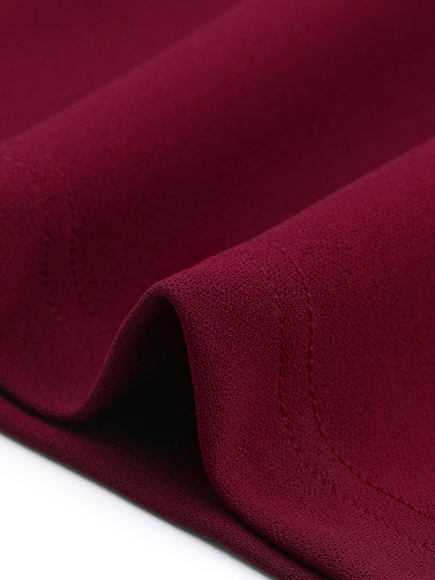 DARING DIVA Women's Plus Size Sleeveless Straight Pencil Sheath Dresses 1X Burgundy