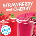 thumbnail image 3 of Snack Pack Zero Sugar Strawberry and Cherry Flavored Juicy Gels, 3.25 oz Snack Cups, 12 Count Family Pack, 3 of 9