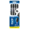OralB Charcoal Toothbrush, Soft, 4 Count, for Adults & Children 3