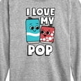 thumbnail image 3 of Instant Message - I Love My Pop - Toddler & Youth Long Sleeve Graphic T-Shirt, 3 of 6
