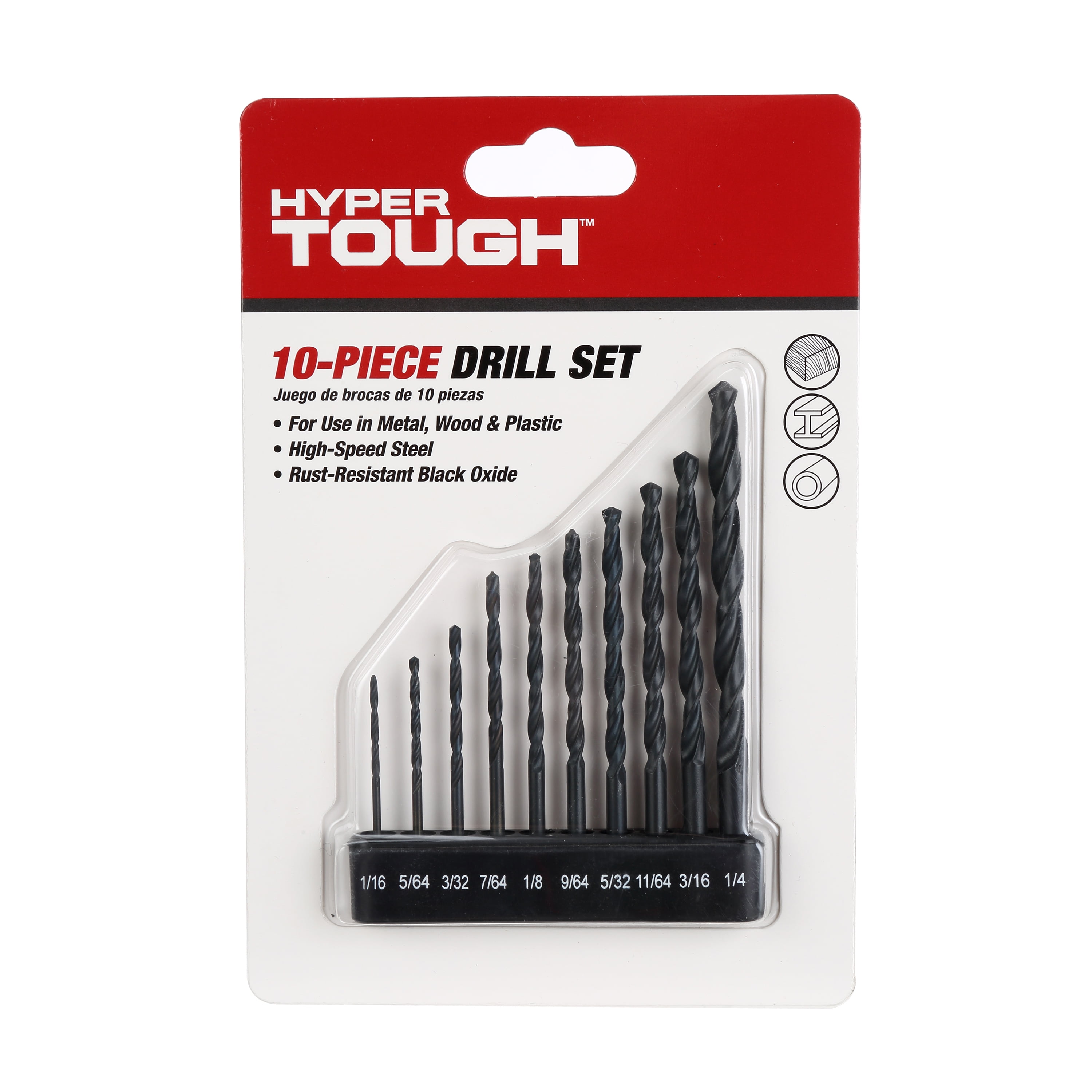 Equalizer®. 15557 • 10 Piece Drill Bit Set