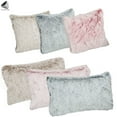 thumbnail image 5 of PULLIMORE Faux Fur Throw Pillow Covers Ultra Soft Shaggy Pillowcases Plush Cushion Cover for Home Decor (Khaki, Rectangle), 5 of 9