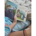 thumbnail image 4 of Conjunto de pijamas para niñas KawaII Disney Stitch, pijamas finos de algodón de verano para niños, conjuntos para niños, ropa de hogar para niños, traje de dormir informal para viajes, 4 of 4
