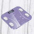 thumbnail image 1 of Báscula de baño, báscula de grasa corporal, escalas electrónicas inteligentes, báscula de baño LED digital, básculas de peso domésticas, 180Kg, negra., 1 of 7