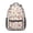 Fireman and Elephant, variant on Fireman and Shield White Pattern Backpack for School, Cute School Bag with Adjustable Shoulder Straps and Padded Back, 15.3"x11"x6.7"