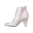 thumbnail image 3 of Womens Seven Dials Calzada Pointed Toe High Ankle Boots, Ice, 8.5 US, 3 of 5