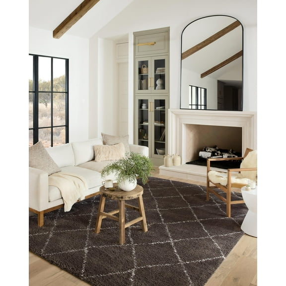 BLS-04 Bark, Grey 7-10" x 10 Size Rug