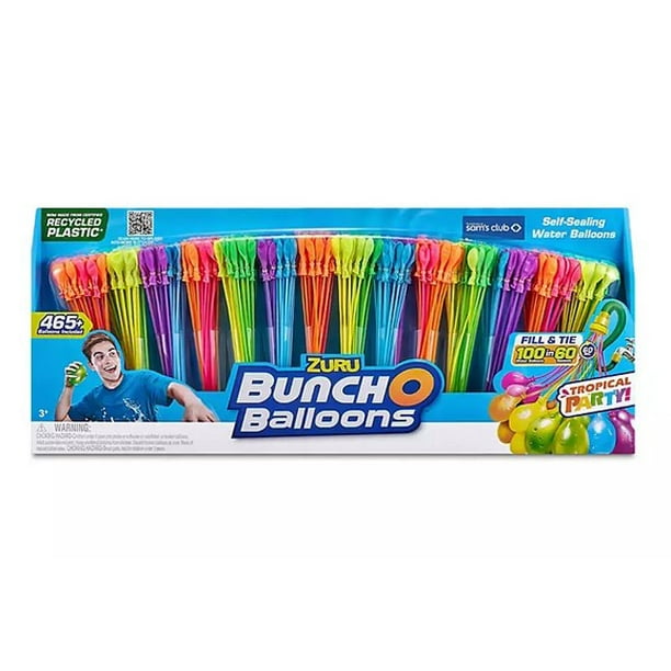 Bunch O Balloons 465 RapidFill SelfTying Recyclable Water Balloons