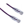thumbnail image 2 of Axiom BENDnFLEX Ultra-Thin - Patch cable - RJ-45 (M) to RJ-45 (M) - 5 ft - UTP - CAT 6 - snagless - purple, 2 of 2